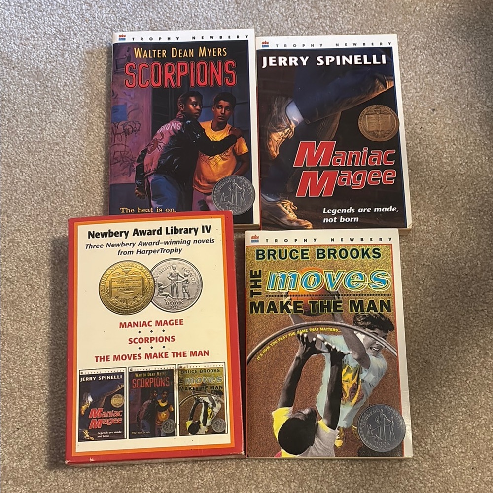 Vintage Set of Four Award-Winning Novels